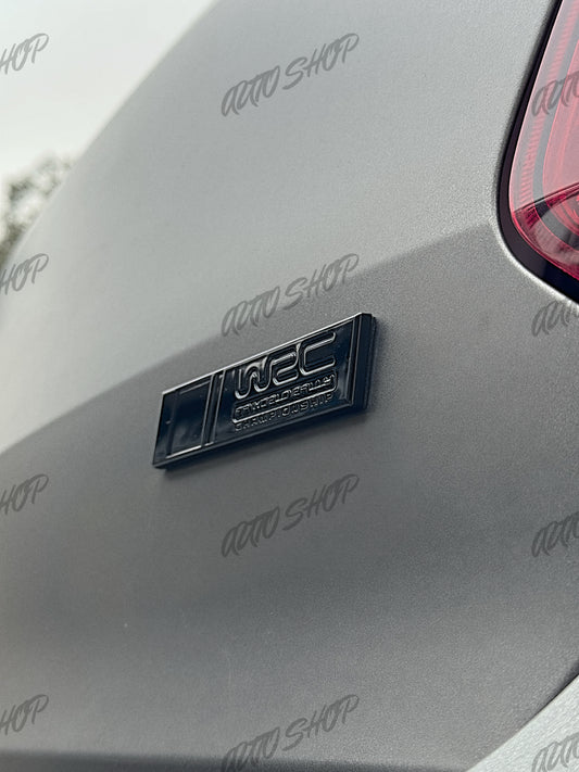 Badge coffre Polo 5 WRC