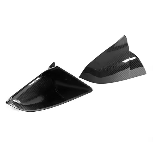 Coques Rétroviseurs Carbone Tesla Modèle S / LR / PLAID (2022+) - AUTO SHOP