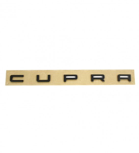 Monogramme Coffre Seat Cupra Noir Mat OEM (Leon 5F / Ibiza 6L 6J 6F / ...)