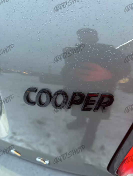 Badges de coffre Mini Cooper S / SD / D - AUTO SHOP