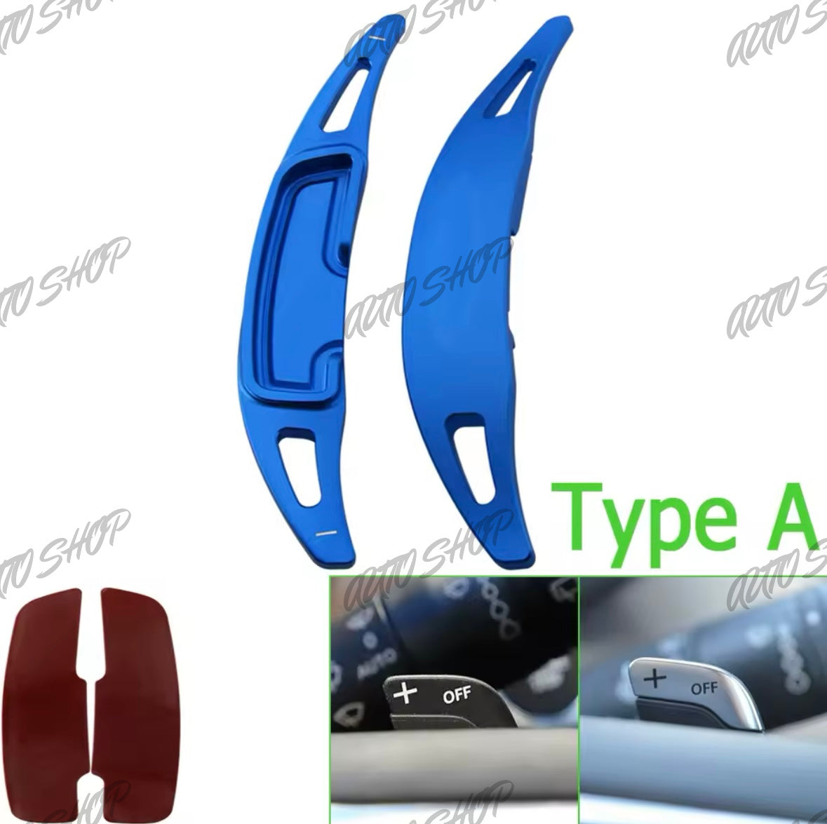 Extensions de Palettes Aluminium Renault Clio 5 / Captur / Arkana ... (2020+) - AUTO SHOP