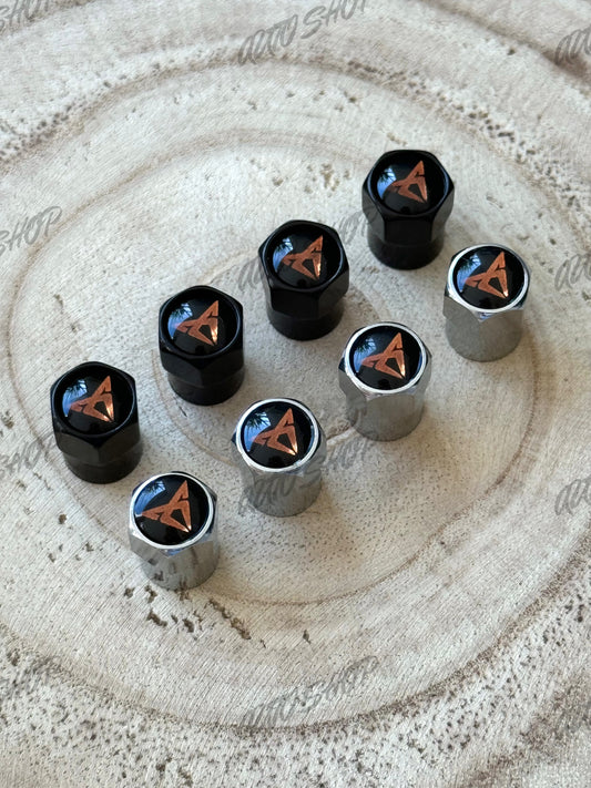 Bouchons de valves Seat / Cupra (différentes options) - AUTO SHOP