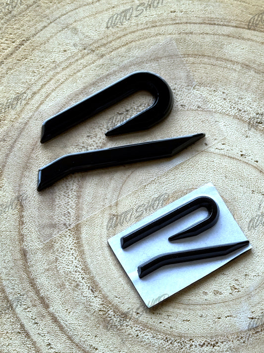 Badge coffre et calandre Volkswagen R / R-Line (nouveau logo) - AUTO SHOP