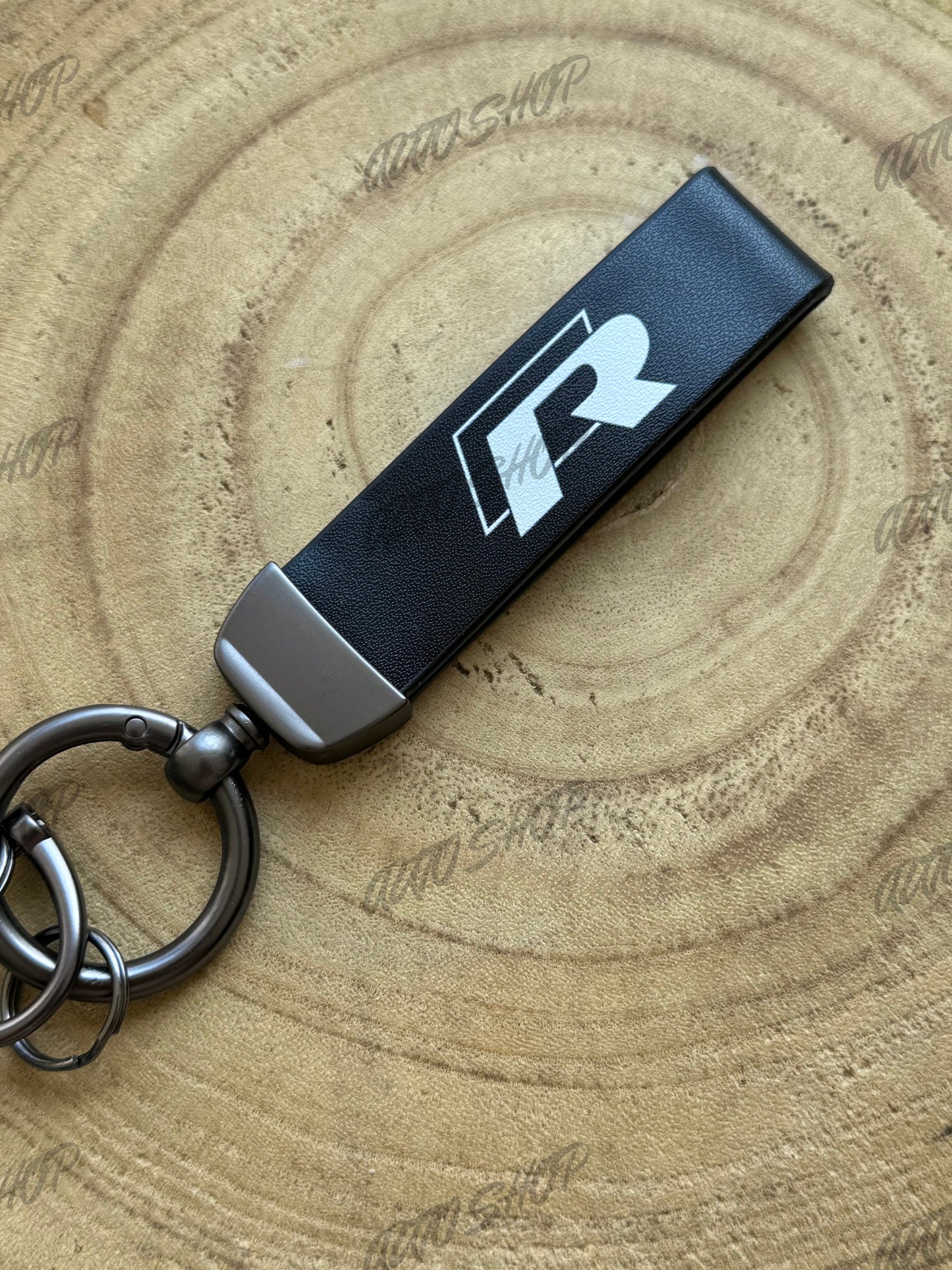 Porte clés Volkswagen R Cuir - AUTO SHOP