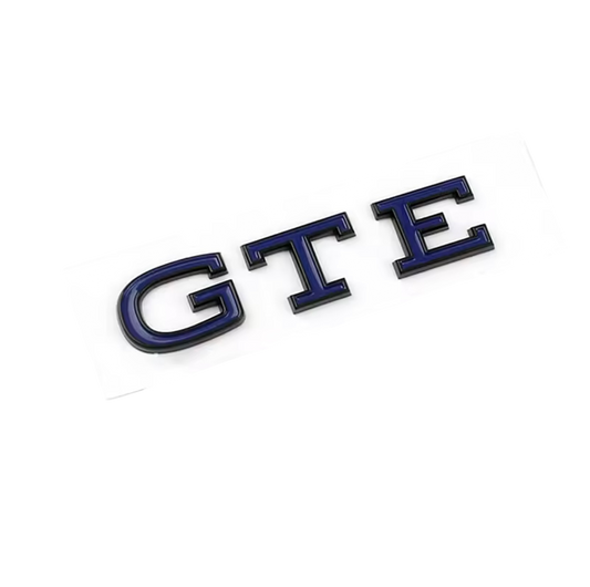 Badge de coffre Volkswagen GTE (nouveau logo) - AUTO SHOP