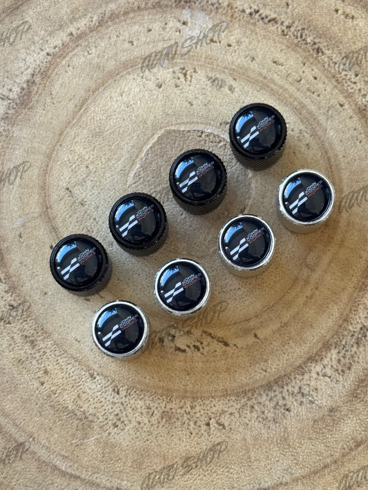 Bouchons de valves Mini JCW Nouveau Logo