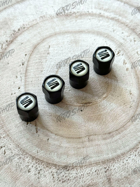 Bouchons de valves Seat / Cupra (différentes options) - AUTO SHOP