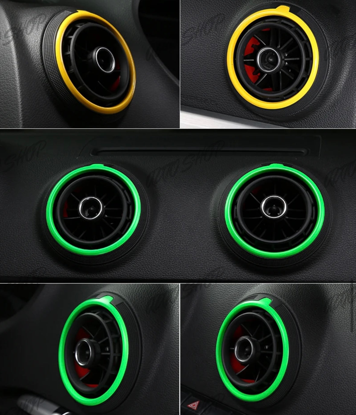 Anneaux de ventilation Audi A3 S3 RS3 8V - AUTO SHOP