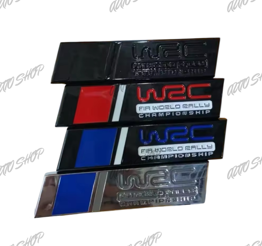 Badge coffre Polo 5 WRC - AUTO SHOP