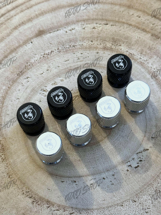 Bouchons de valves Abarth / Fiat (différentes options) - AUTO SHOP