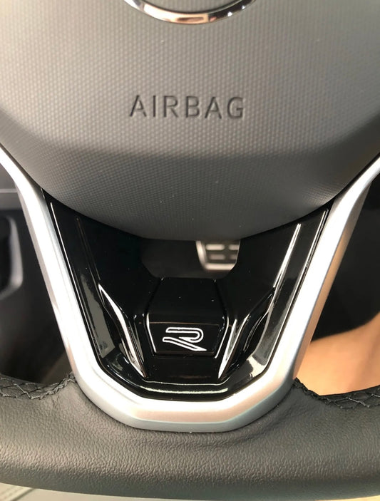 Insert de volant R R-Line (différentes couleurs) - AUTO SHOP