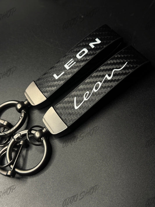 Porte clés Seat/Cupra Leon Look Carbone - AUTO SHOP