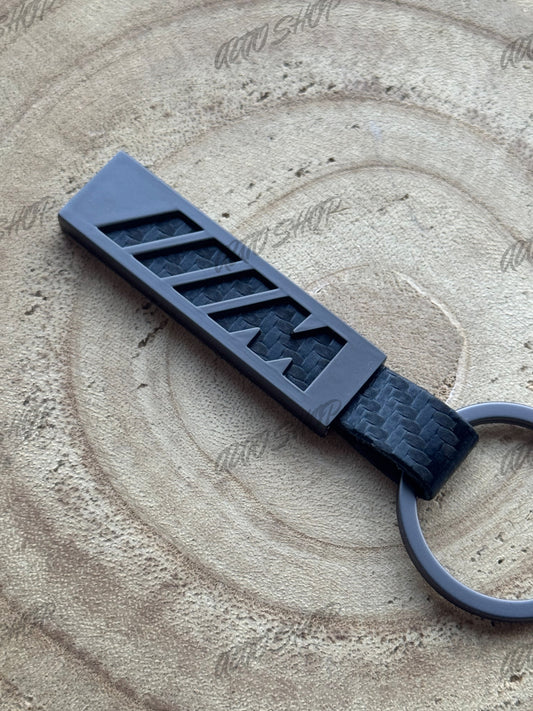 Porte clés BMW M Look Carbone Gris Mat - AUTO SHOP