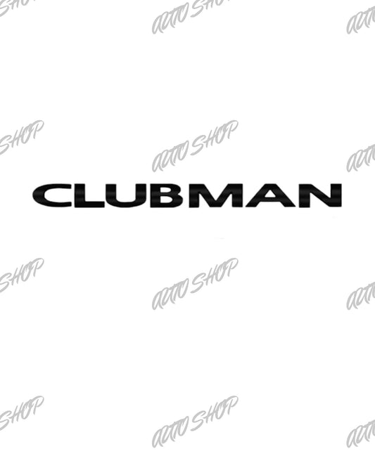 Badges de coffre Mini Clubman - AUTO SHOP