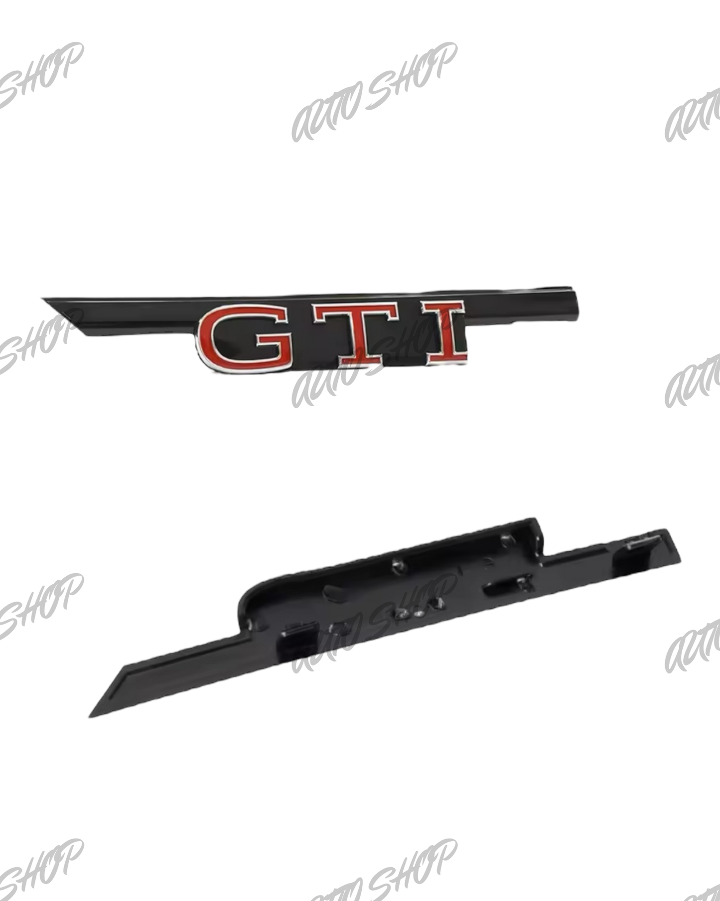 Badge coffre et calandre Volkswagen GTI (nouveau logo) - AUTO SHOP