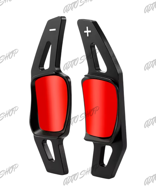 Extensions Palettes Aluminium Volkswagen Golf 8 / Polo 6 Phase 2 / Golf 7 7.5 et Polo 5 et 6 sans volant Sport (Style 3) - AUTO SHOP