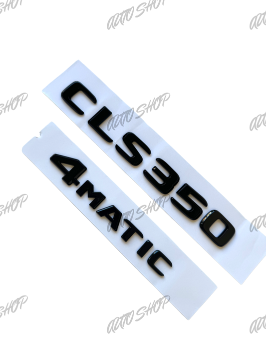 Badge coffre Mercedes (différentes options) - AUTO SHOP