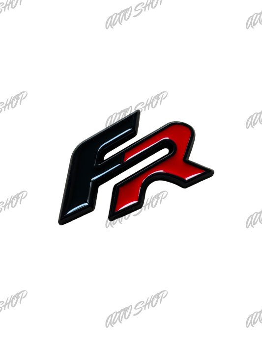 Badge coffre Seat FR Noir - AUTO SHOP