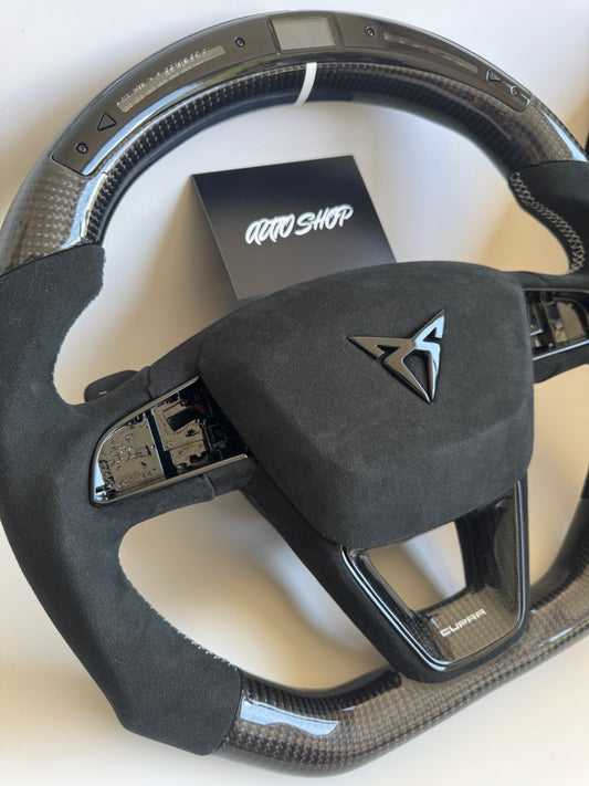 Volant Carbone Personnalisable Seat / Cupra - AUTO SHOP