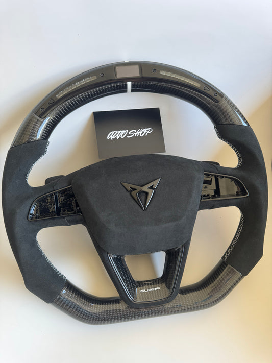 Volant Carbone Personnalisable Seat / Cupra - AUTO SHOP