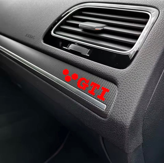 Sticker Tableau de Bord Golf 5 6 7 GTI