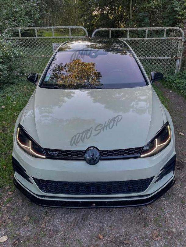 Golf 7 7.5 Logos Noir Blanc