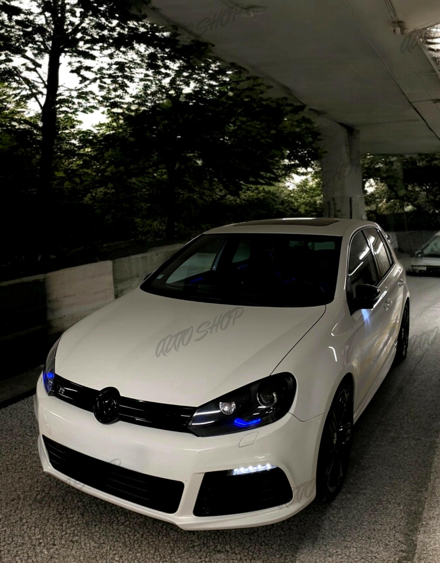 Pack Logo Golf 6 Noir Remplacement