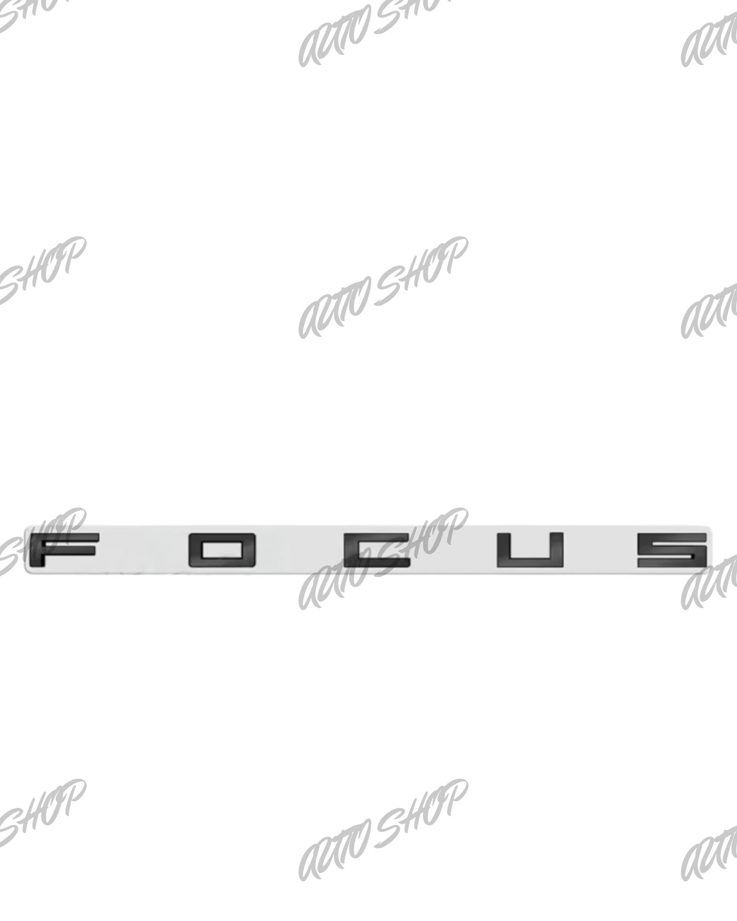 Badge Coffre Noir Ford (Focus/Fiesta/Kuga/Puma) - AUTO SHOP