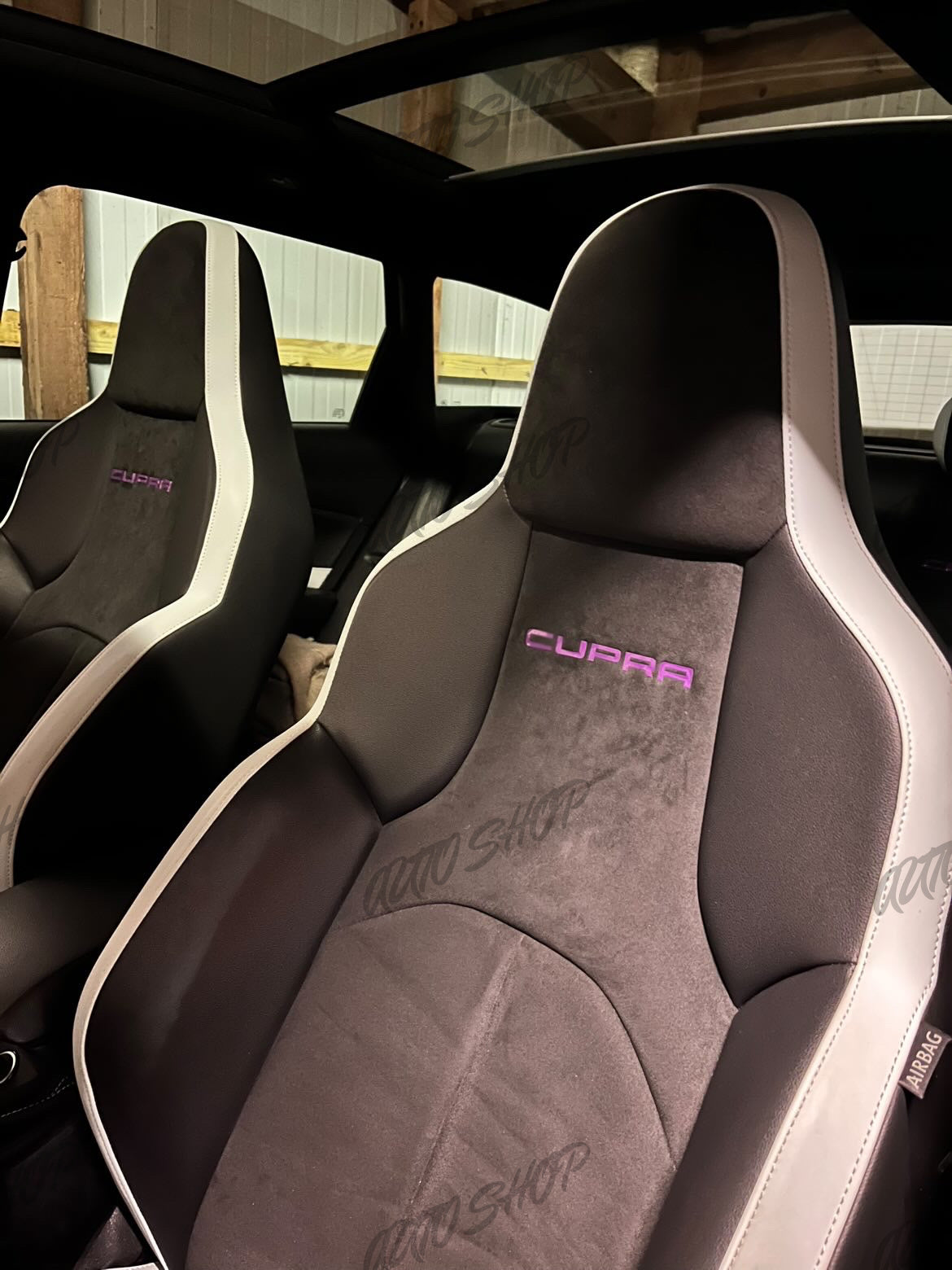 Stickers Sièges Seat Cupra 5F (personnalisables) - AUTO SHOP