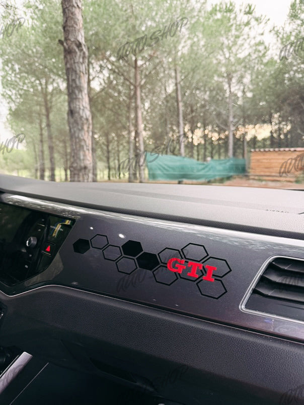 Sticker Polo 6 GTI Nid d'Abeilles - AUTO SHOP