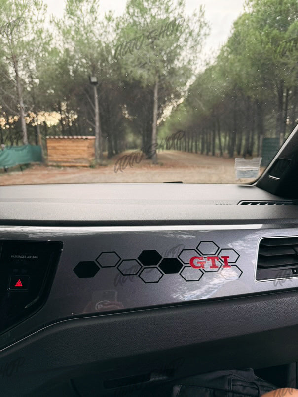 Sticker Polo 6 GTI Nid d'Abeilles - AUTO SHOP