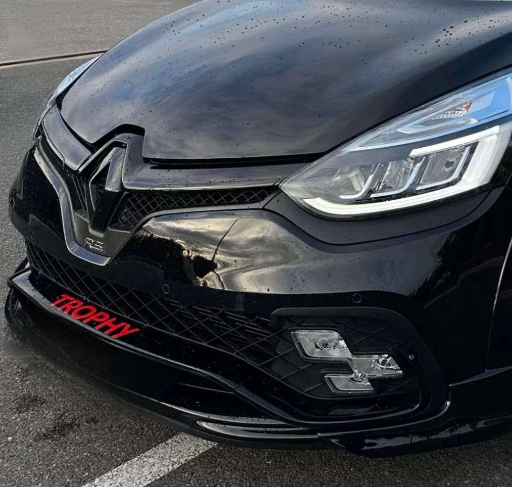 Logo avant + arrière Renault Noir (Mégane 3 / Clio 4 / Captur) - AUTO SHOP
