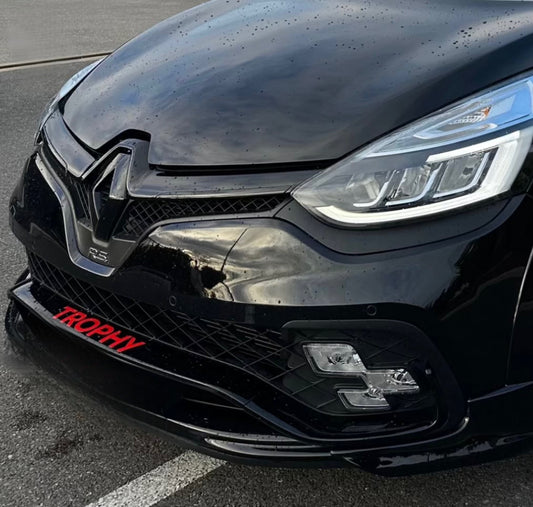 Logo avant + arrière Renault Noir (Mégane 3 / Clio 4 / Captur) - AUTO SHOP
