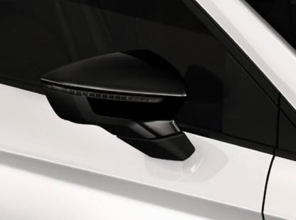 Rétroviseurs Seat Noir Brillant OEM (Leon 5F / Ibiza 6F / Arona)