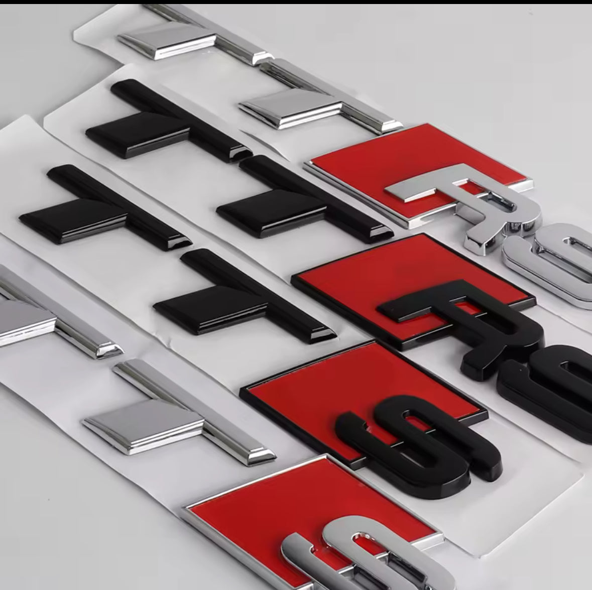 Badge Logo Coffre Audi TTS TTRS - AUTO SHOP