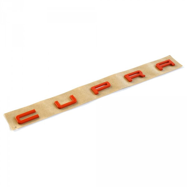 Monogramme Coffre Seat Cupra Energy Orange OEM (Leon 5F) - AUTO SHOP