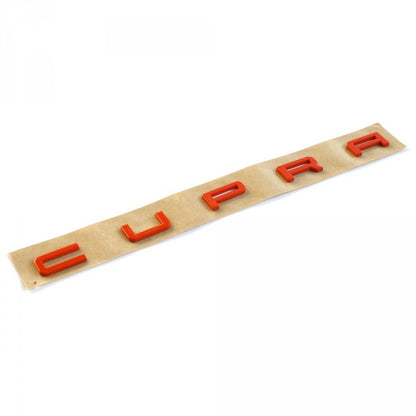 Monogramme Coffre Seat Cupra Energy Orange OEM (Leon 5F) - AUTO SHOP