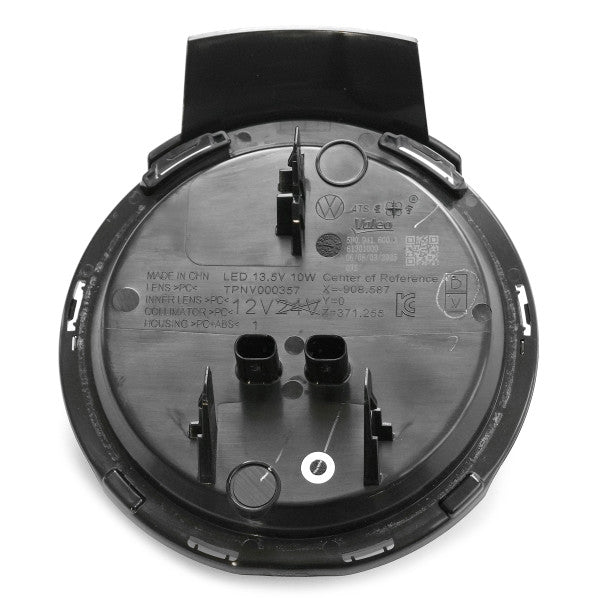 Logo Calandre Avant Éclairé Golf 8 R Black Edition OEM