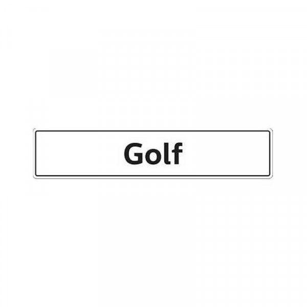 Cache Plaque d'immatriculation Volkswagen OEM (différents modèles)