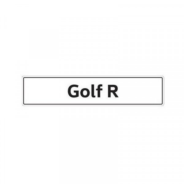 Cache Plaque d'immatriculation Volkswagen OEM (différents modèles)