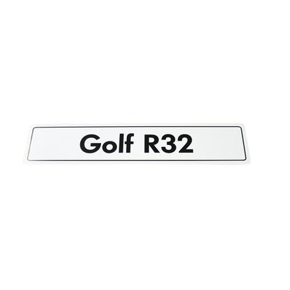 Cache Plaque d'immatriculation Volkswagen OEM (différents modèles)