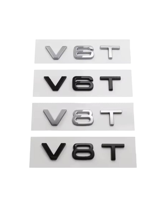 Badge Logo Ailes Audi V6T V8T