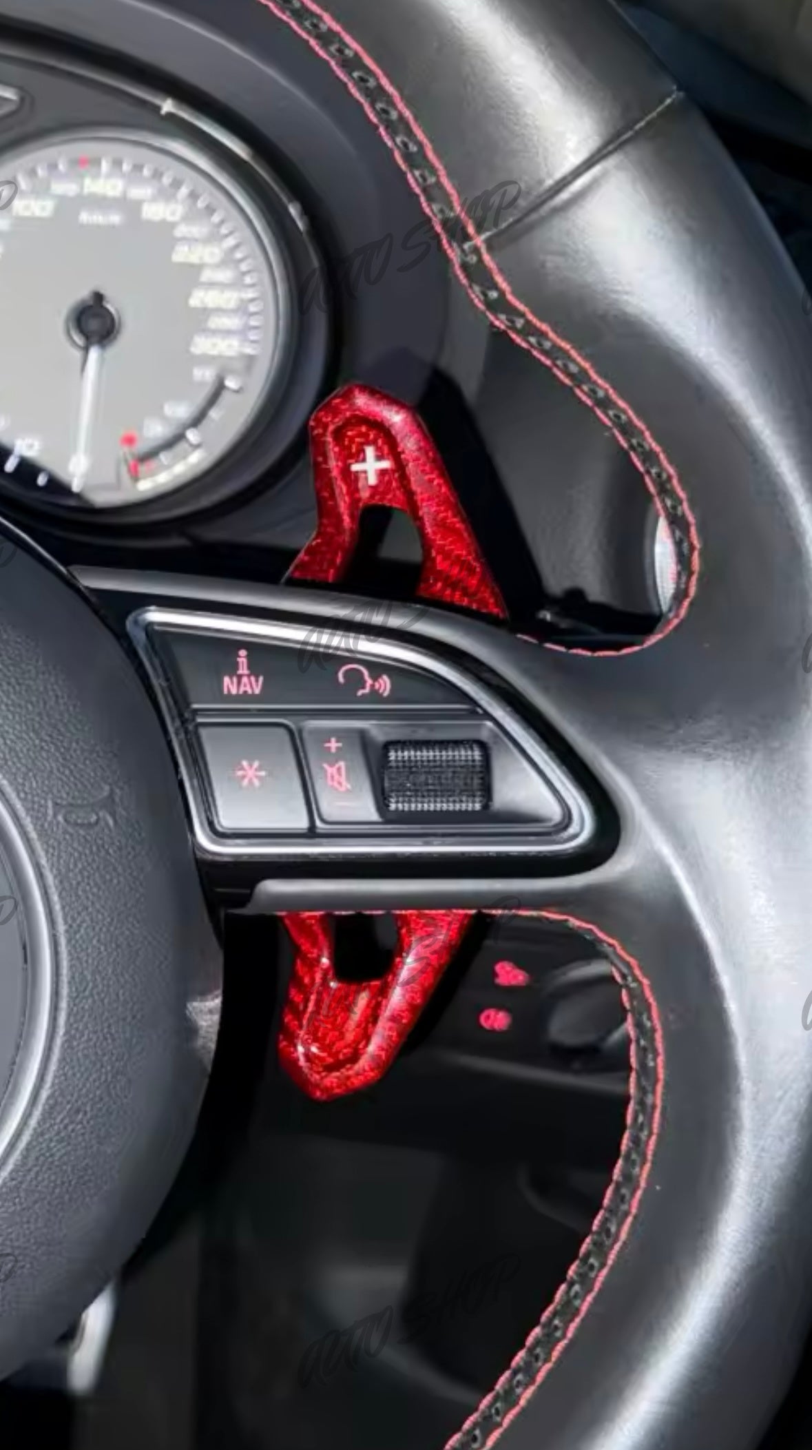 Palettes Carbone / Aluminium Audi (différents modèles)