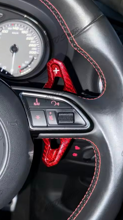 Palettes Carbone / Aluminium Audi (différents modèles)