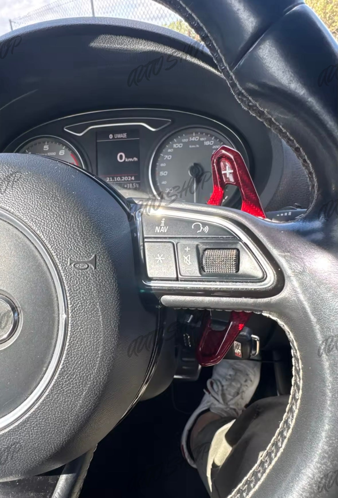 Palettes Carbone / Aluminium Audi (différents modèles)