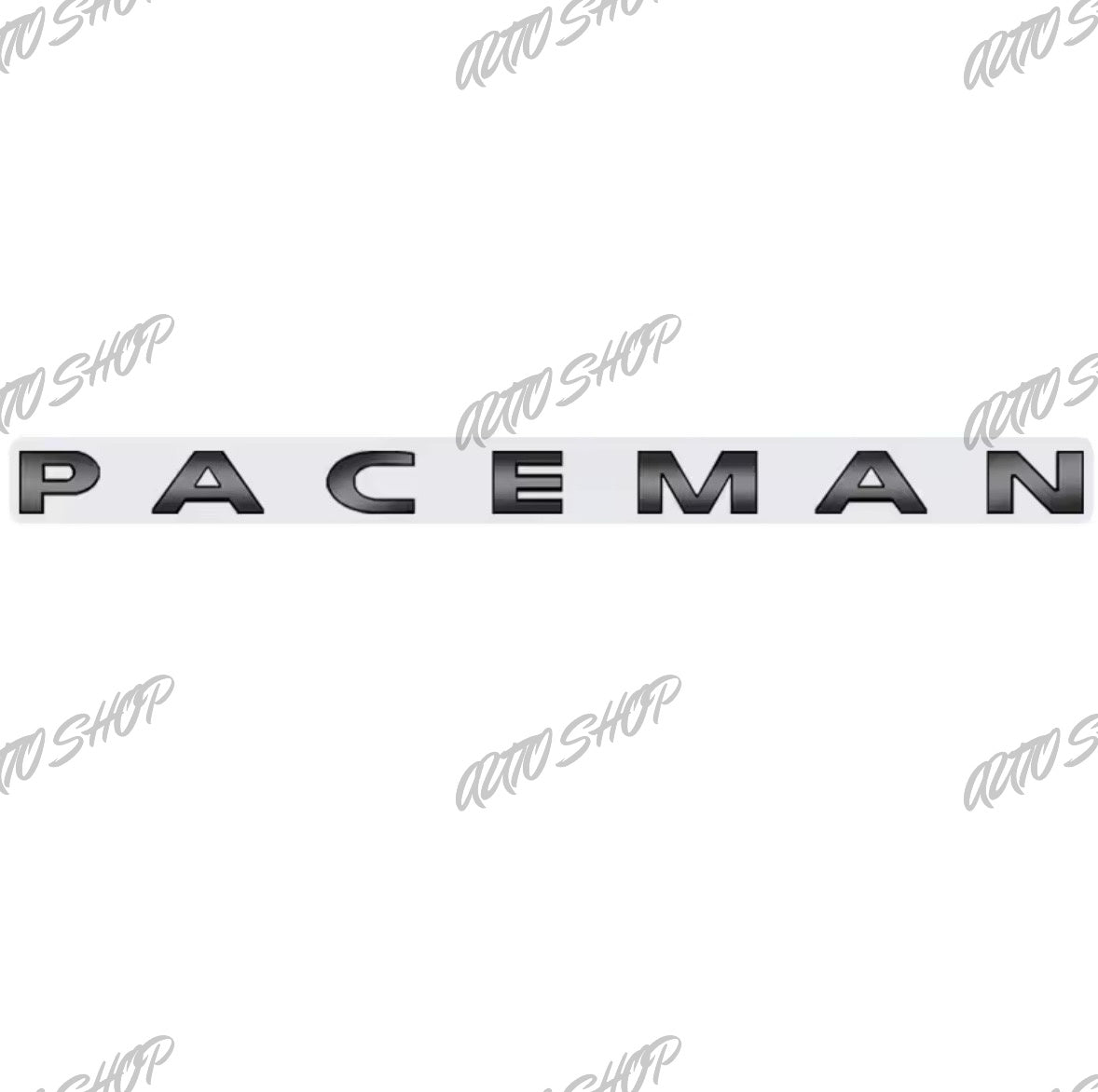 Badges de coffre Mini Paceman - AUTO SHOP