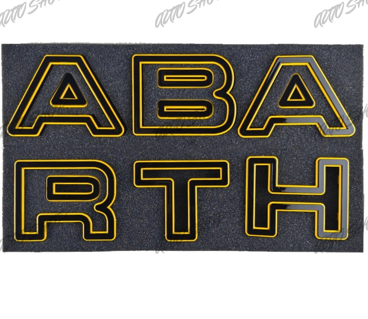 Kit lettrage calandre avant Abarth - AUTO SHOP