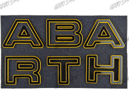 Kit lettrage calandre avant Abarth - AUTO SHOP