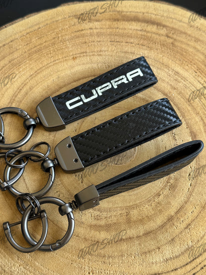 Porte clés Seat Cupra / Formentor / FR (Look Carbone) - AUTO SHOP