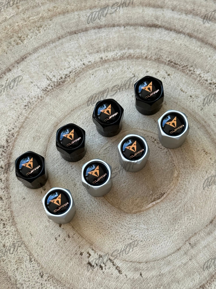 Lot De 4 Bouchons De Valve De Pneu R Line Couleur Chrome Avec Logo R